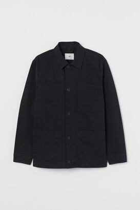 H&M Cotton twill shirt jacket