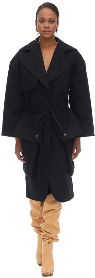 heavy trench coat