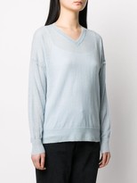 Thumbnail for your product : Etoile Isabel Marant fine knit V-neck jumper