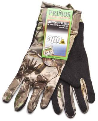 Realtree Primos Stretch Fit PS6676 Gloves with Sure-Grip & Extended Cuff RealTree APG
