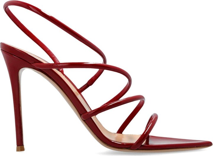 Gianvito Rossi Ettie Pointed Toe Sandals