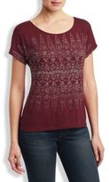 Thumbnail for your product : Lucky Brand Geo Print Tee