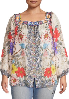 johnny was plus size tops