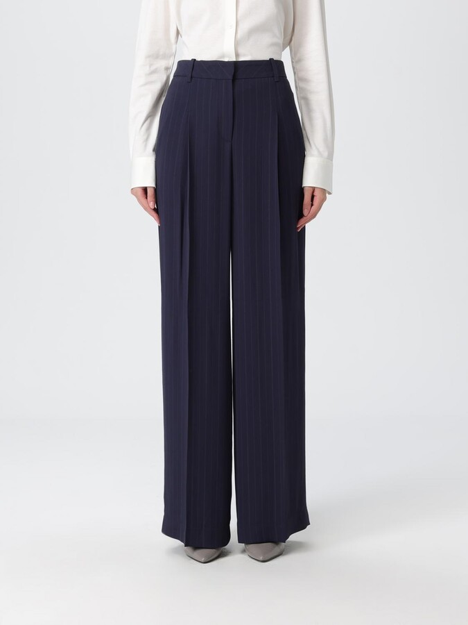 HUGO BOSS Pants Woman color Blue