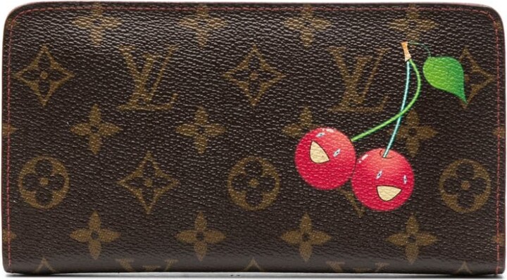 Louis Vuitton Murakami Cherry Porte Monnaie Zippy Wallet