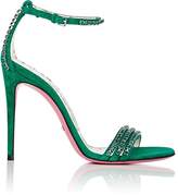 Gucci Women's Ilse Suede Sandals - Bt. Green