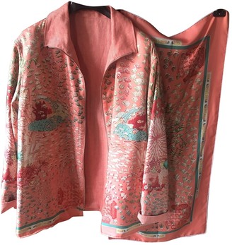 Pink Silk Jacket - ShopStyle