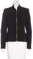 Thumbnail for your product : L'Agence Long Sleeve Zip-Front Jacket