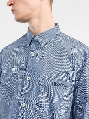 Missoni Abstract-Print Cotton Shirt