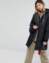 Thumbnail for your product : Stussy Zip Front Anorak With Back Print