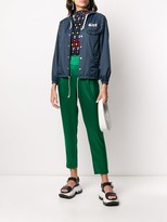 Thumbnail for your product : COMME DES GARÇONS GIRL Hooded Bomber Jacket