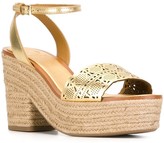 Thumbnail for your product : Tory Burch Laser Cut Detail Sandals