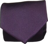 Thumbnail for your product : Calvin Klein Men's Silver Spun Solid Tie