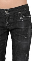 Thumbnail for your product : DSQUARED2 Jennifer Black Wash Cotton Denim Jeans