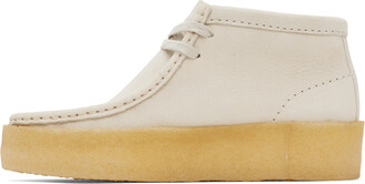 Clarks Originals Off-White Wallabee Cup Boots