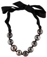 Thumbnail for your product : Lanvin Ball Necklace black Ball Necklace