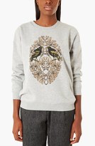 Thumbnail for your product : Topshop 'Bird Crest' Sweatshirt