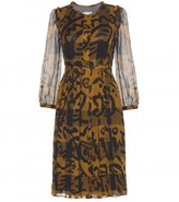 Thumbnail for your product : Burberry Elenor Printed Silk Dress