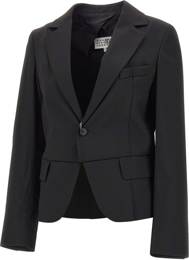 MM6 MAISON MARGIELA Single-Breasted Tailored Blazer
