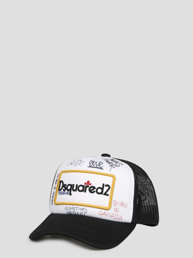 DSQUARED2 D2 Patch Baseball Cap - ShopStyle Hats