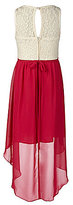 Thumbnail for your product : Ruby Rox 7-16 Lace-Bodice Chiffon-Skirted Dress