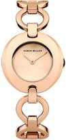 Thumbnail for your product : Karen Millen Rose Gold Tone Dial and Rose Gold Tone Stainless Steel Bracelet Ladies Watch