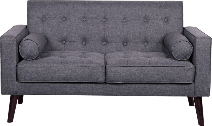 US Pride Furniture Tufted Back & Seat Cushion Loveseat