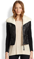 Thumbnail for your product : Ella Moss Dimitri Faux Shearling Jacket