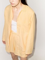 Thumbnail for your product : Tekla Button-Up Pajama Shirt