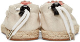 Thumbnail for your product : Acne Studios Beige Linen Gina Espadrilles