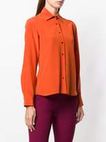 Thumbnail for your product : Blanca slim-fit silk shirt
