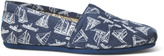Thumbnail for your product : Toms Navy Sailboats Men's Classics