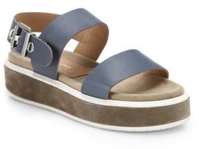 Aquatalia by Marvin K Omora Leather Platform Sandals