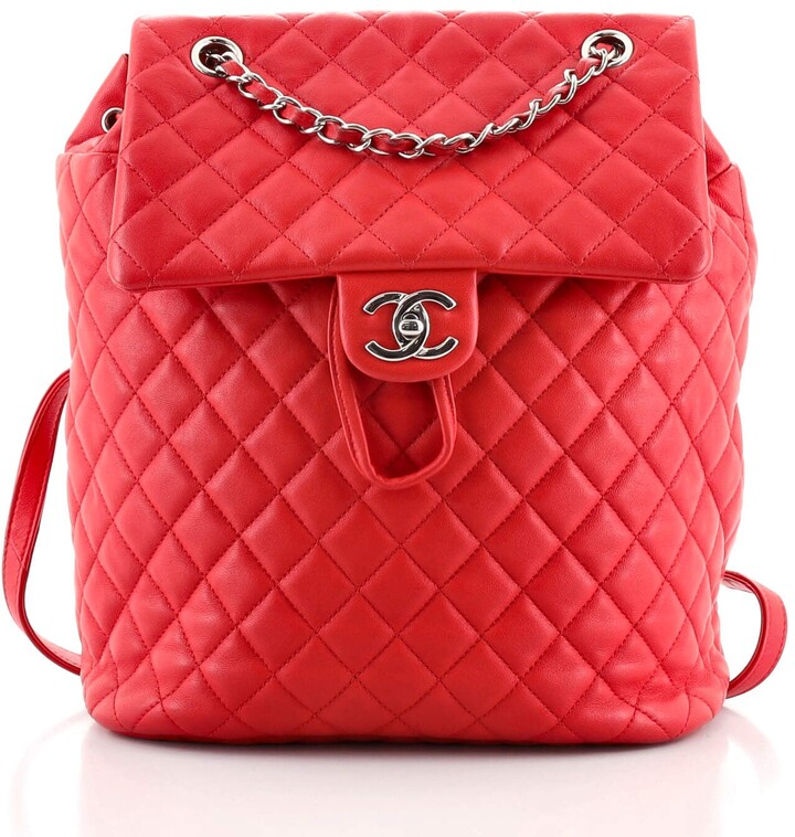 Chanel Urban Spirit Backpack Quilted Lambskin Large - ShopStyle