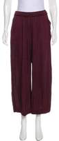 Thumbnail for your product : Raquel Allegra High-Rise Silk Pants