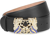 Thumbnail for your product : Roberto Cavalli Dragon buckle leather belt