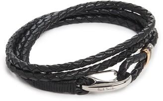 Paul Smith Leather Wrap Bracelet - ShopStyle Jewelry