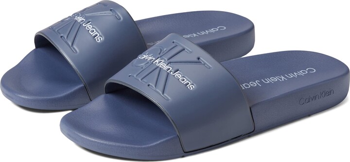 Calvin Klein Men's Blue Sandals & Slides | ShopStyle