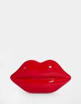 Thumbnail for your product : Lulu Guinness Lips Clutch in Red