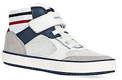 Geox Boy's J Alonisso Mid-Top Sneakers