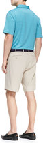 Thumbnail for your product : Peter Millar E4 Salem High-Waist Drape Shorts, Beige