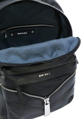 Diesel zip detail backpack