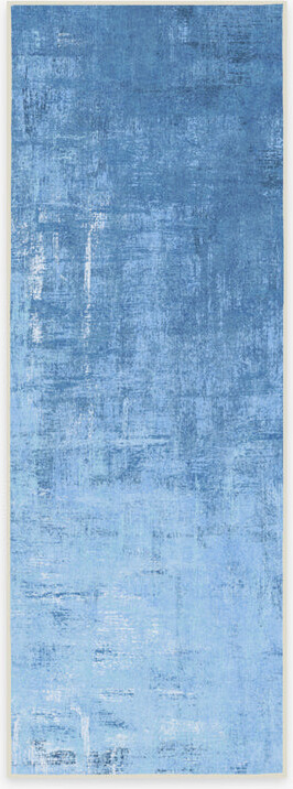 Impasto Sky Blue Outdoor Rug