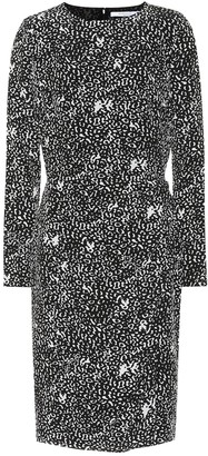 Givenchy Leopard silk crepe dress