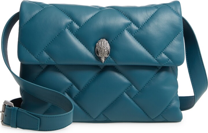 kensington quilted leather shoulder bag