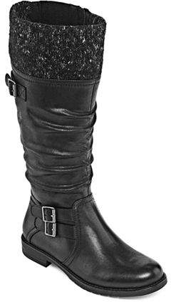 yuu black boots