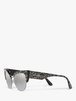 Thumbnail for your product : Dolce & Gabbana DG4346 Women's Cat's Eye Sunglasses