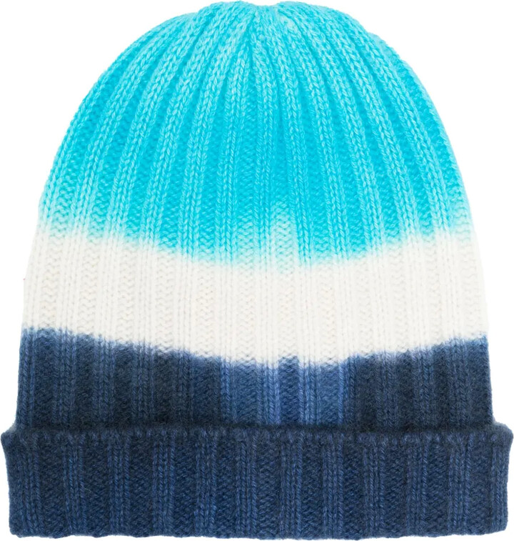 The Elder Statesman Chunky Ribbed-Knit Cashmere Beanie