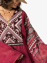 Thumbnail for your product : Vita Kin V-neck embroidered linen mini dress