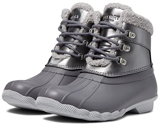 grey duck boots